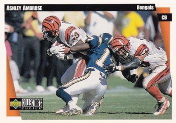 Ashley Ambrose Cincinnati Bengals 1997 Upper Deck Collector's Choice NFL #103